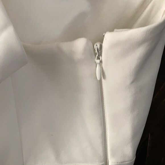 Forever New Porcelain Bessy One Shoulder Bow Dress - Picture 14 of 16